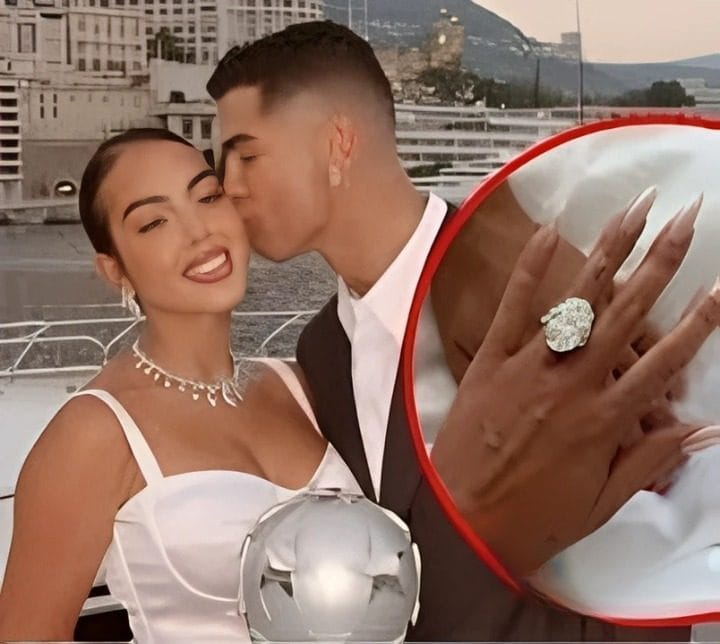 Cristiano Ronaldo $5M engagement ring for Georgina Rodríguez