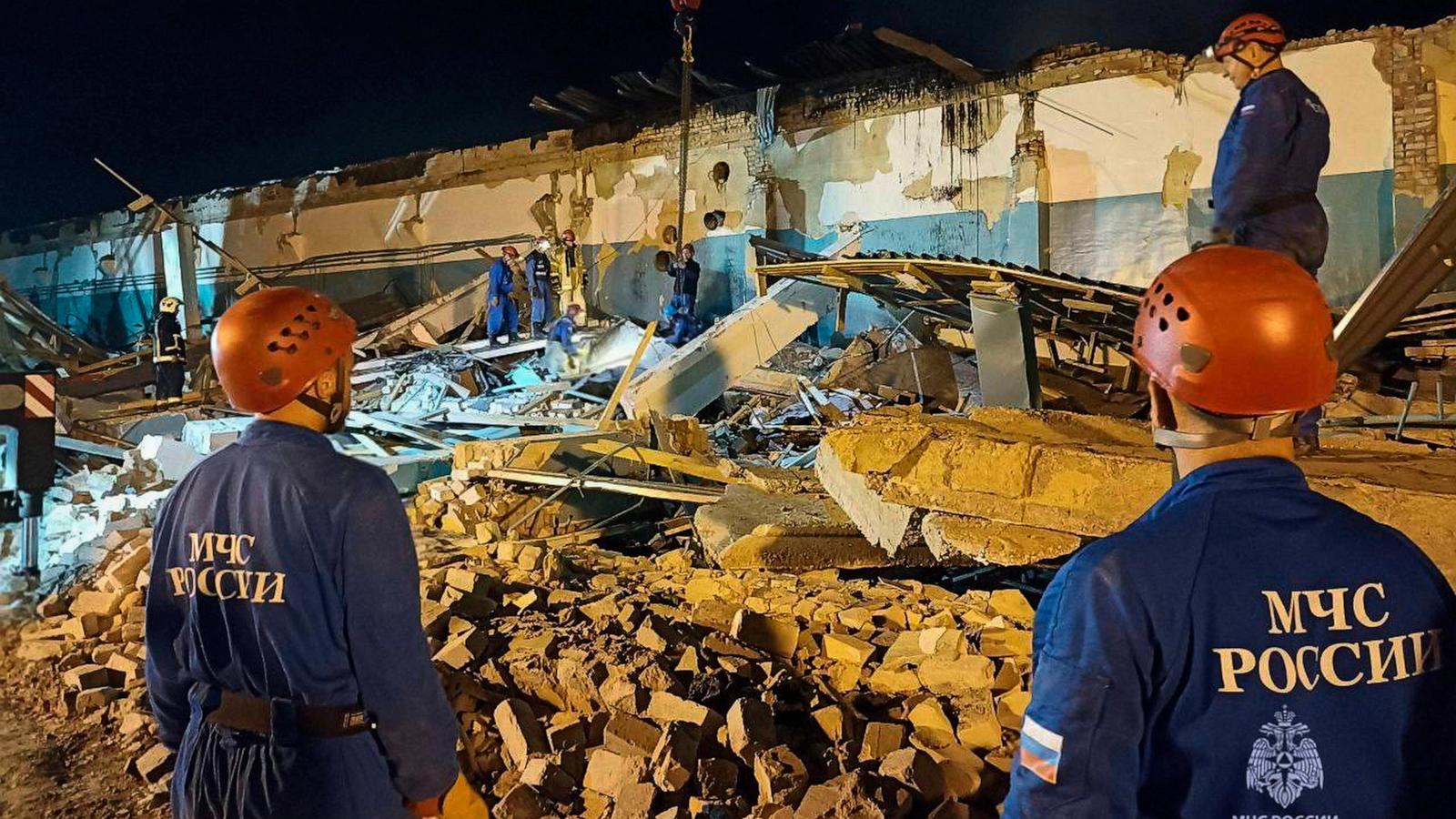 Ryazan factory explosion kills 20 and injures 134 in Russia