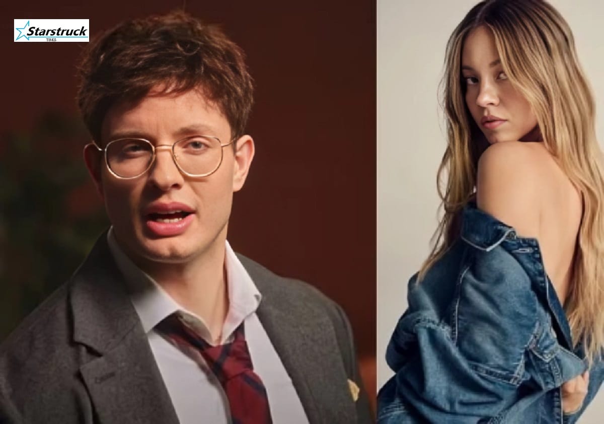 Matt Rife and Sydney Sweeney in American Eagle ad