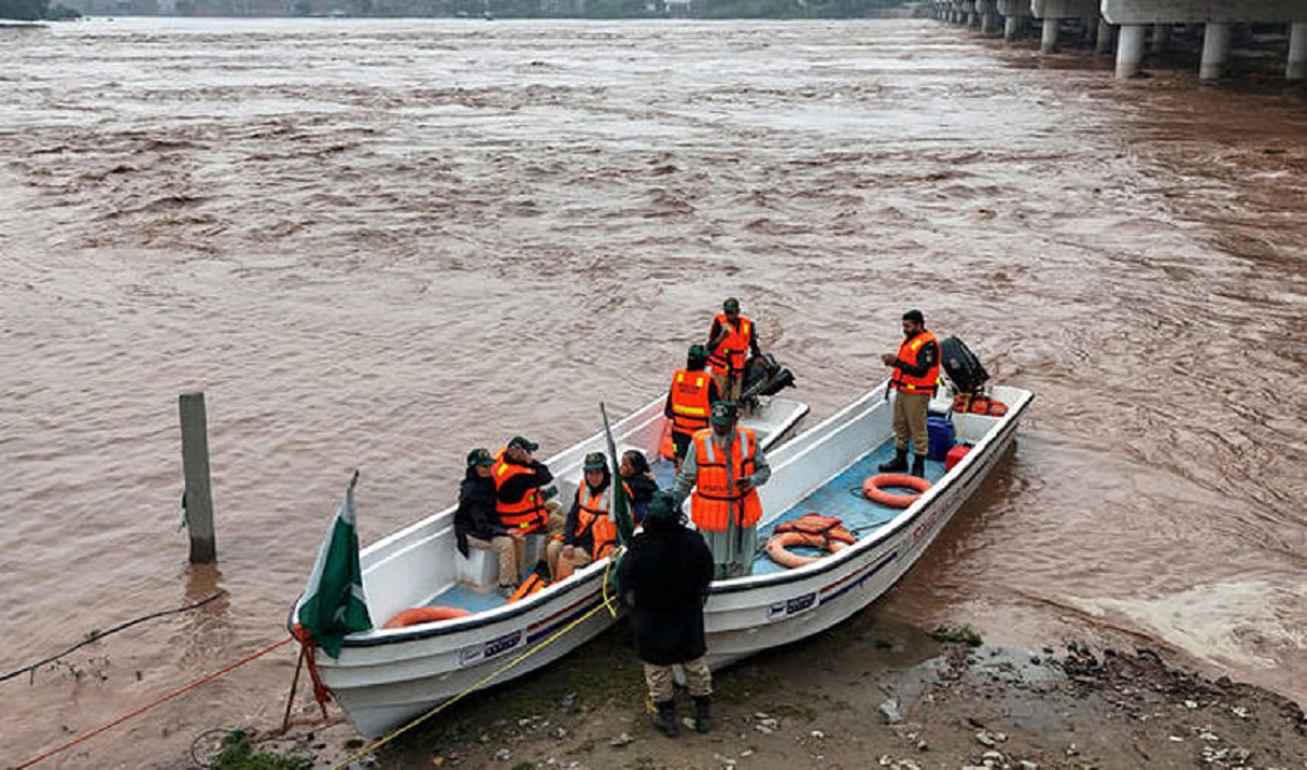 Punjab floods 2025 rescue operations with drones and evacuations