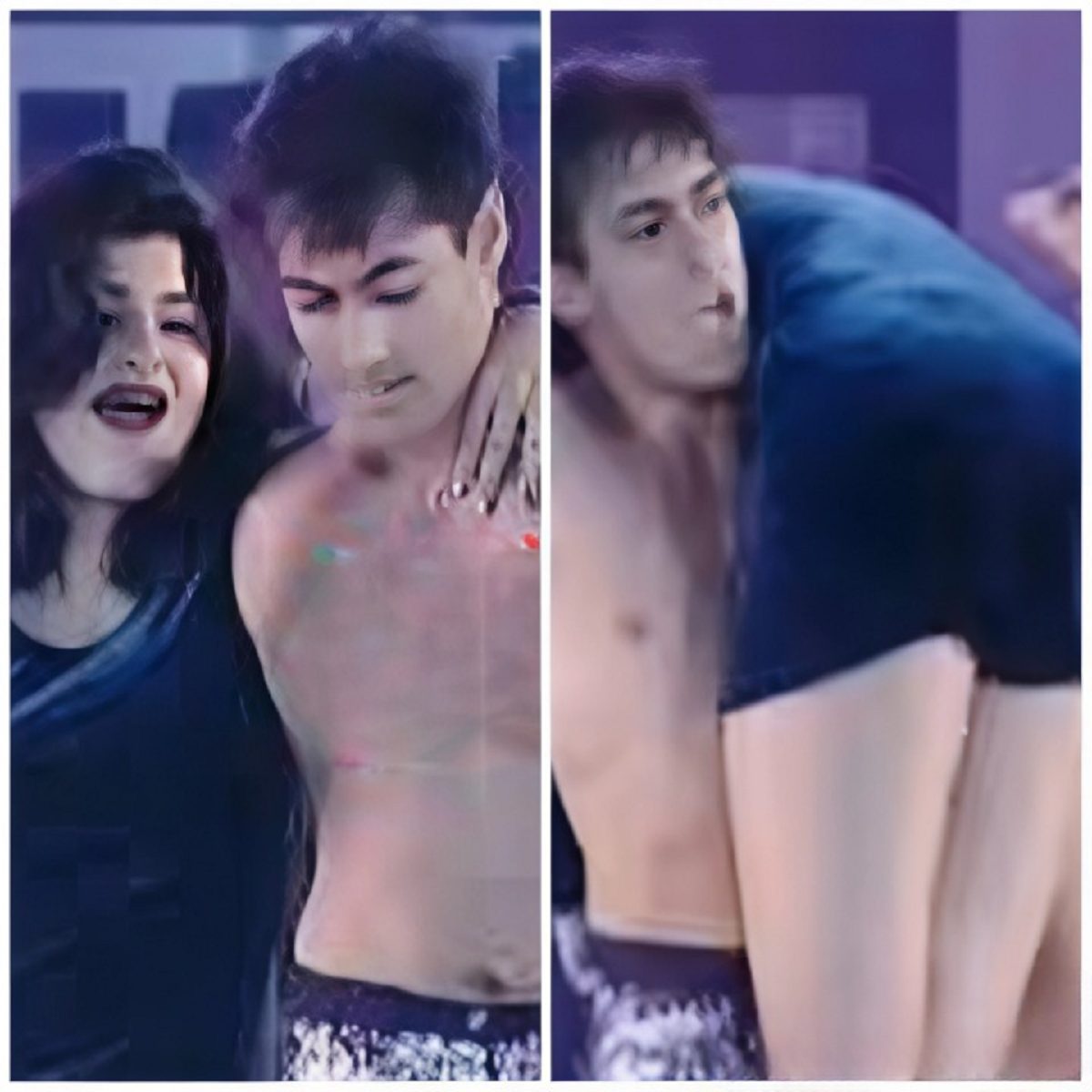 Salman Khan dancing with Pony Verma at 1998 Filmfare Awards, not Kunickaa Sadanand