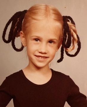 Anne Burrell childhood photo in Cazenovia, New York