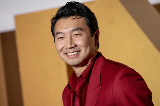 Simu Liu speaking at a Hollywood event against AI