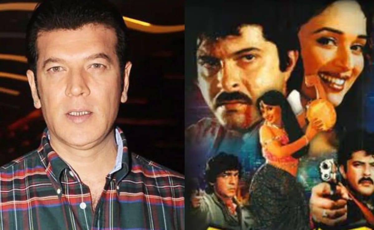 Aditya Pancholi and Anil Kapoor during a Bollywood event amid Tezaab casting controversy