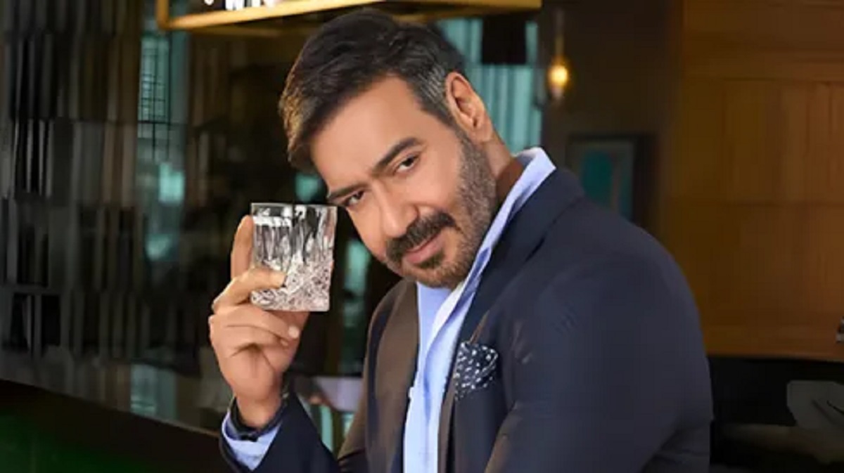 Ajay Devgn enjoying a glass of whiskey after wellness spa lifestyle change