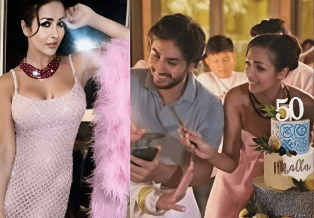 Malaika Arora Birthday Celebration: A Glamourous ‘50’ Cake Moment With Son Arhaan Khan