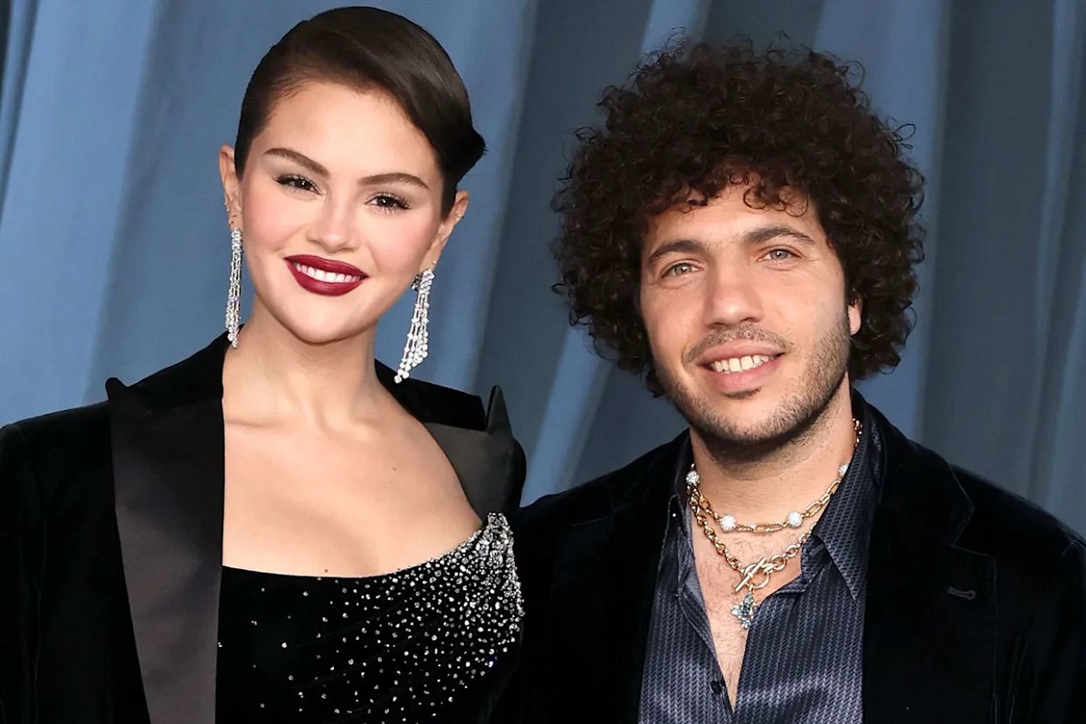 Selena Gomez and Benny Blanco make their first red-carpet appearance as a married couple at the 2025 Academy Museum Gala in Los Angeles, holding hands and smiling for photographers.