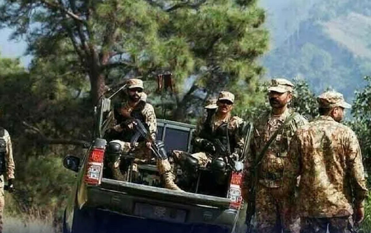 Pakistani security forces neutralising Indian-backed terrorists in KP