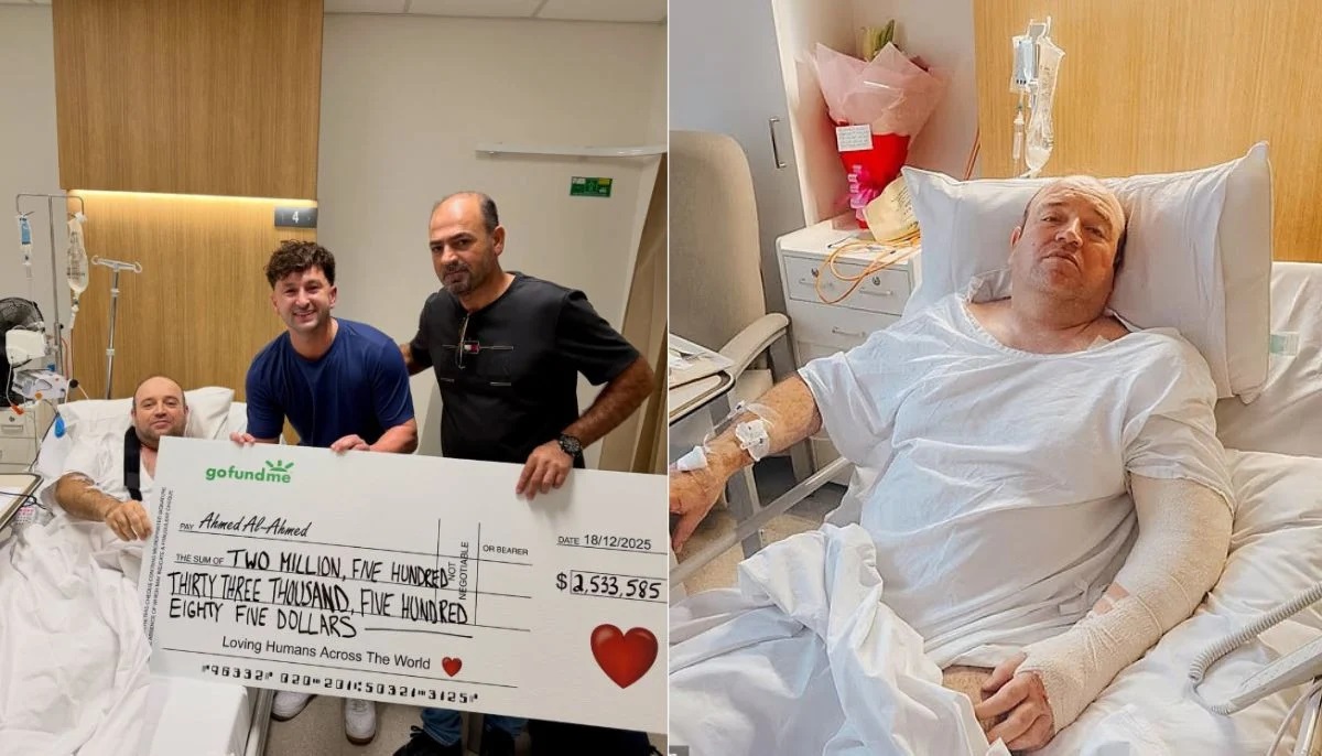 Bondi hero Ahmed al Ahmed recovering in hospital after stopping mass shooting