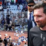 Lionel Messi India event chaos at Kolkata stadium