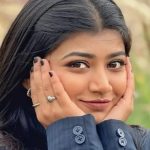 Nandini CM actress during a television serial shoot