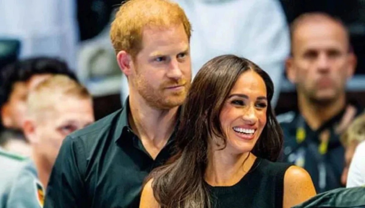 Prince Harry and Meghan Markle together