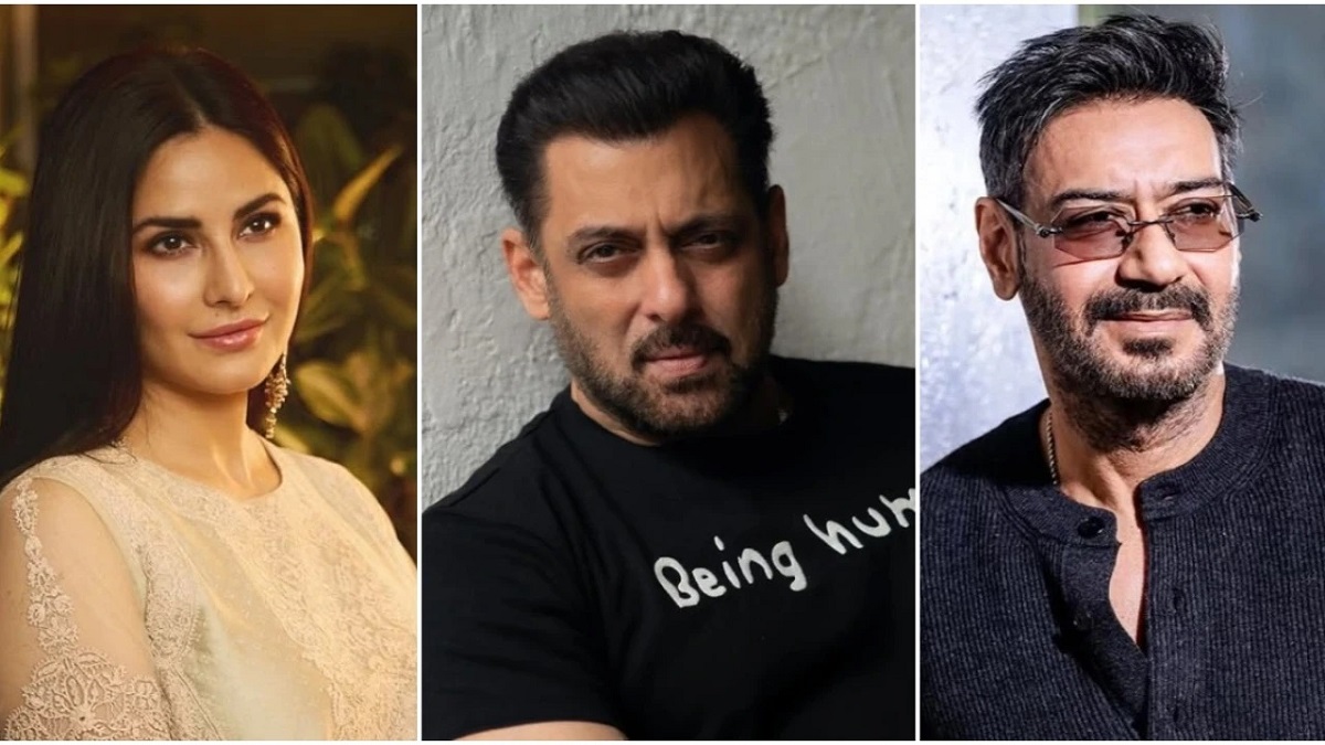 Salman Khan 60th Birthday Celebration with Katrina Kaif and Ajay Devgn