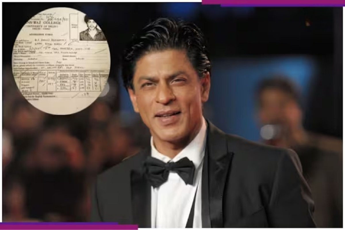 Shah Rukh Khan smiling 2025 — Hansraj College marksheet viral news