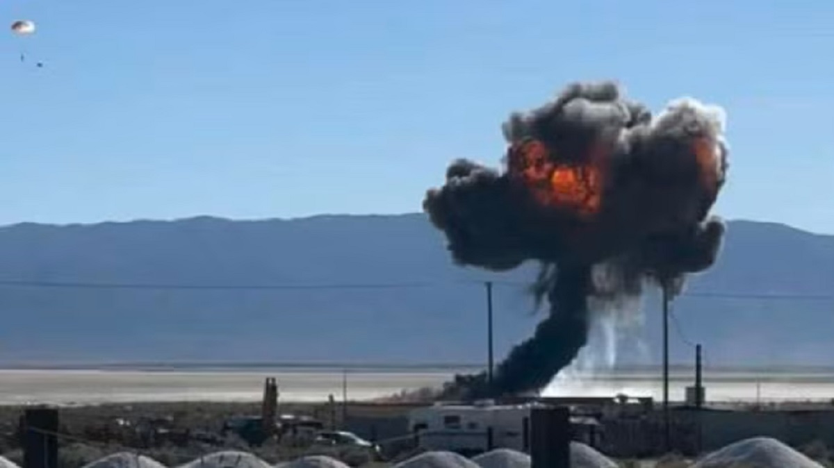 US F-16 crash in California near Trona desert site