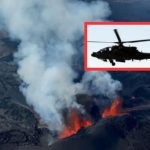 Missing helicopter Japan found near Mount Aso crater