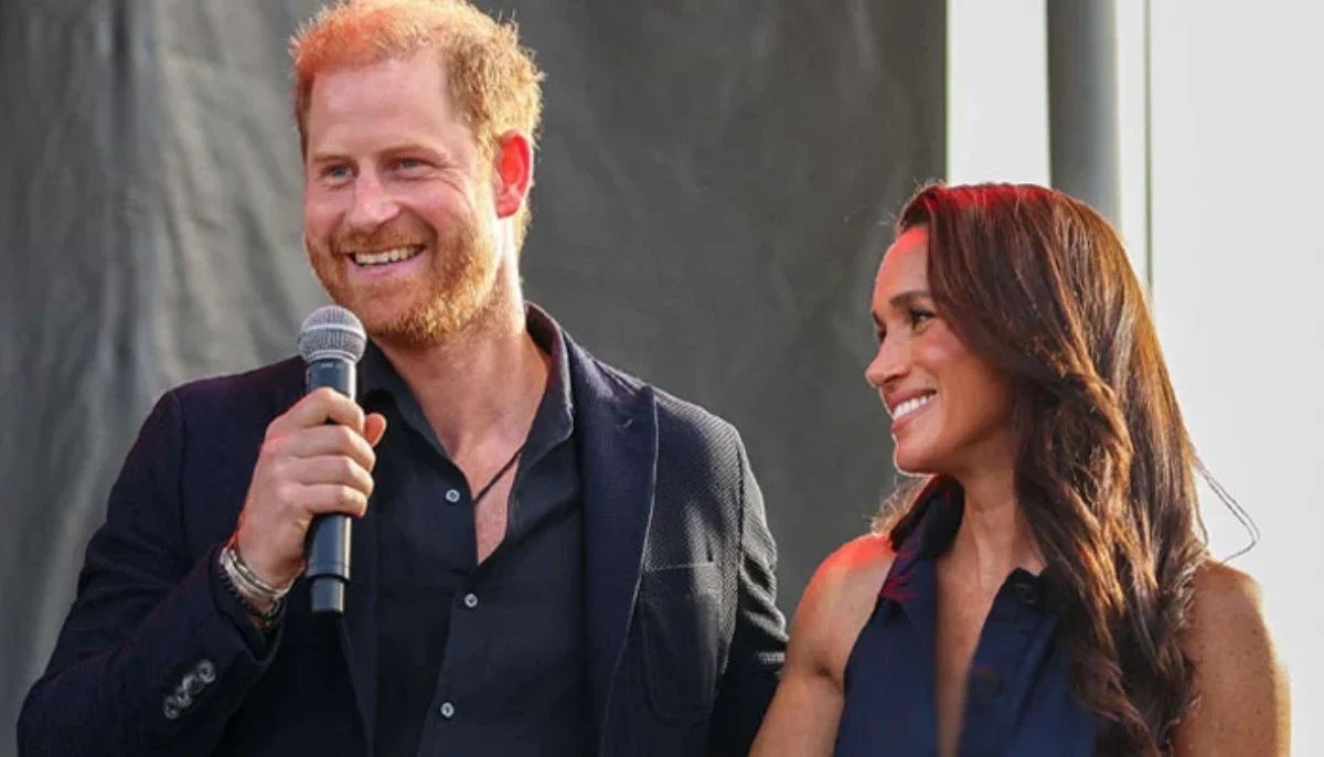 Prince Harry Meghan Markle early romance moment