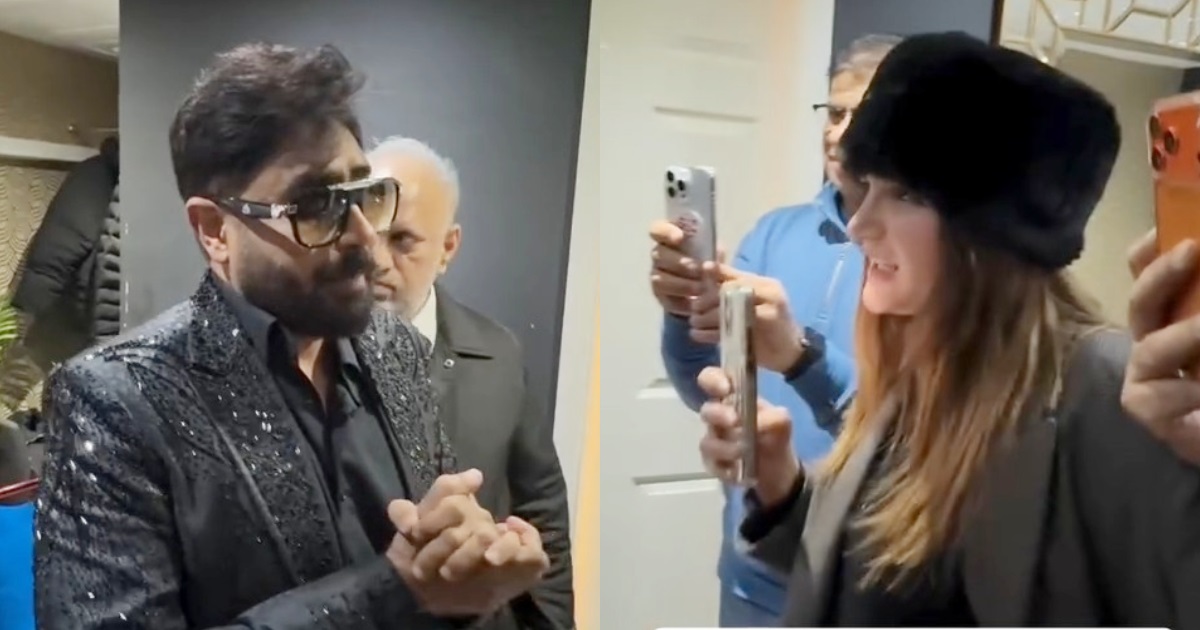 Abrar Ul Haq charity controversy heated exchange with journalist in UK