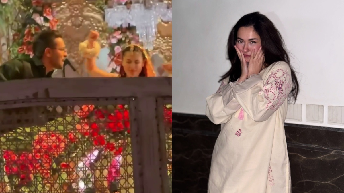 Hania Aamir Asim Azhar wedding rumour viral bridal video