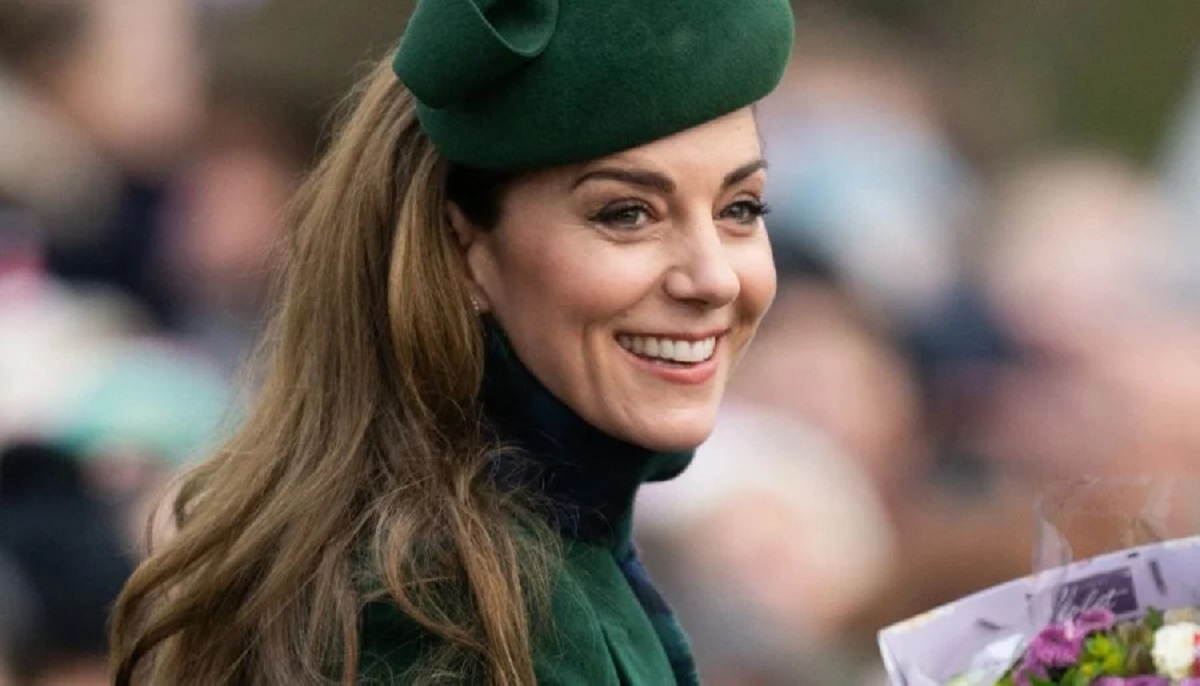 Kate Middleton Wales visit wearing handmade necklace from young girl