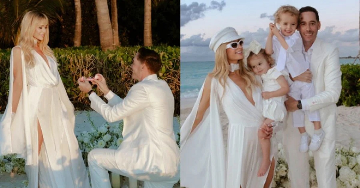 Paris Hilton Renews Wedding Vows in Turks & Caicos