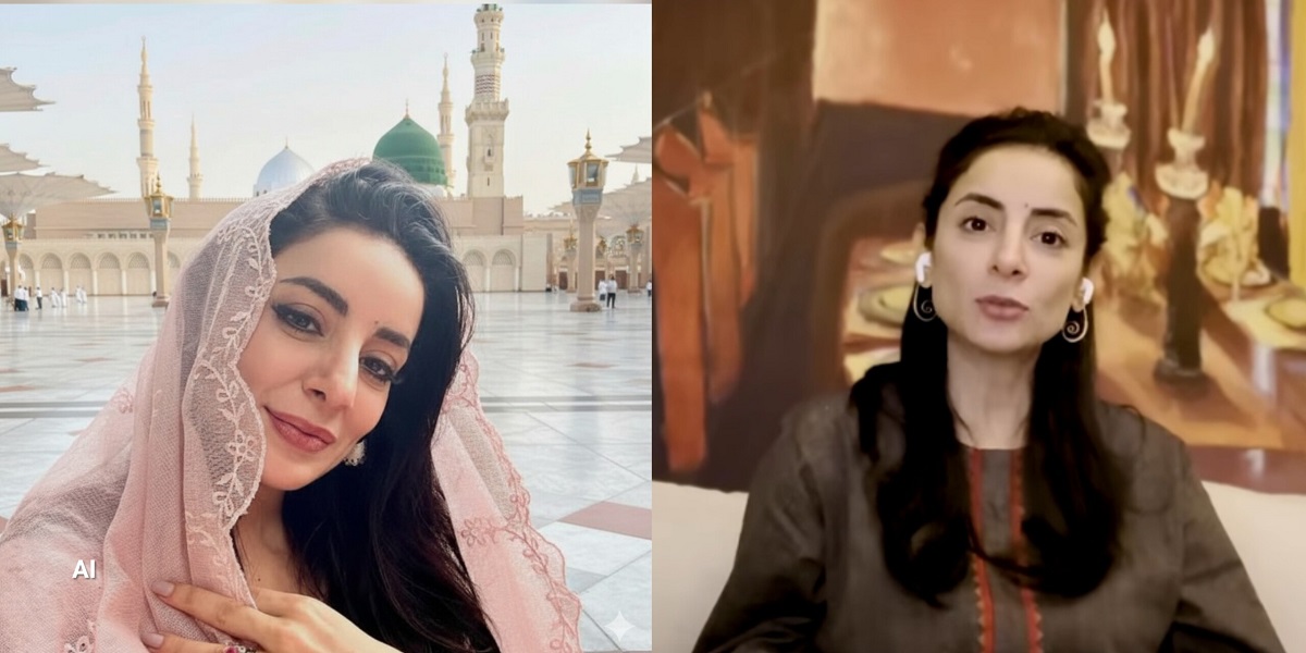 Sarwat Gilani Umrah Moment Sparks Viral Debate