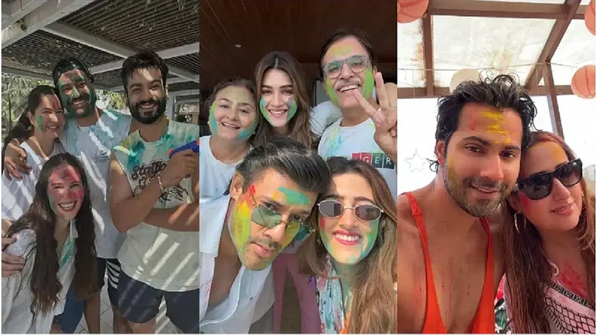 Bollywood Stars Holi 2026 Celebration with vibrant colours