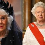 Queen Camilla fashion rule black tights at Commonwealth Day