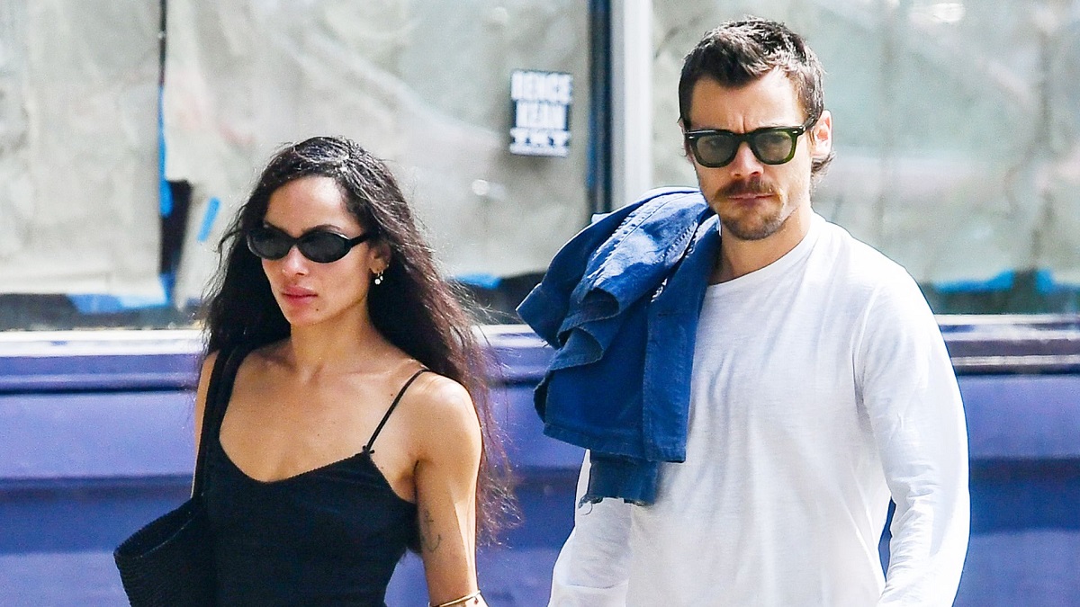 Harry Styles & Zoë Kravitz Engagement Rumors Explode Online