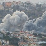 Israel Lebanon strikes Beirut 2026 devastation and smoke