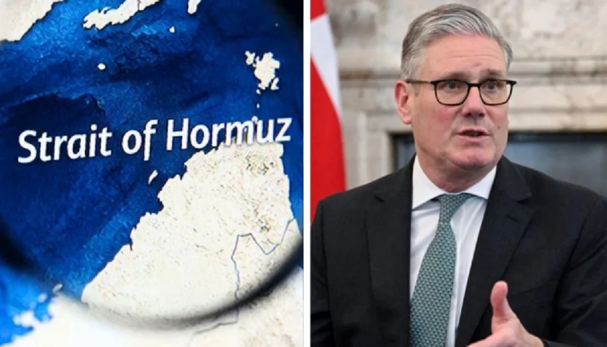 Keir Starmer US blockade Strait of Hormuz decision