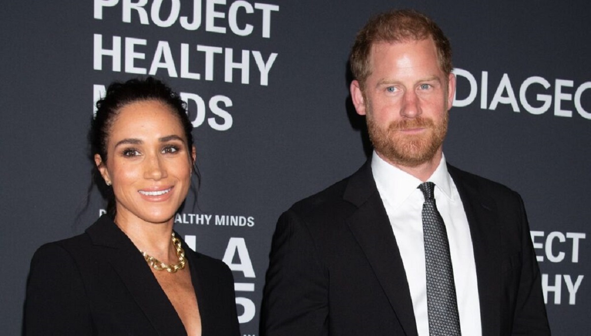 Prince Harry and Meghan Markle during royal engagement in Australia amid palace tension