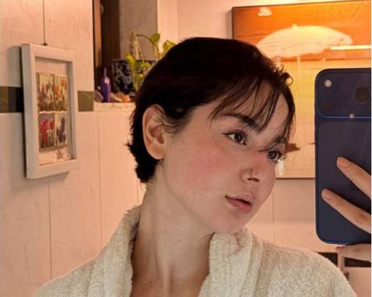 Hania Aamir short hair transformation viral look
