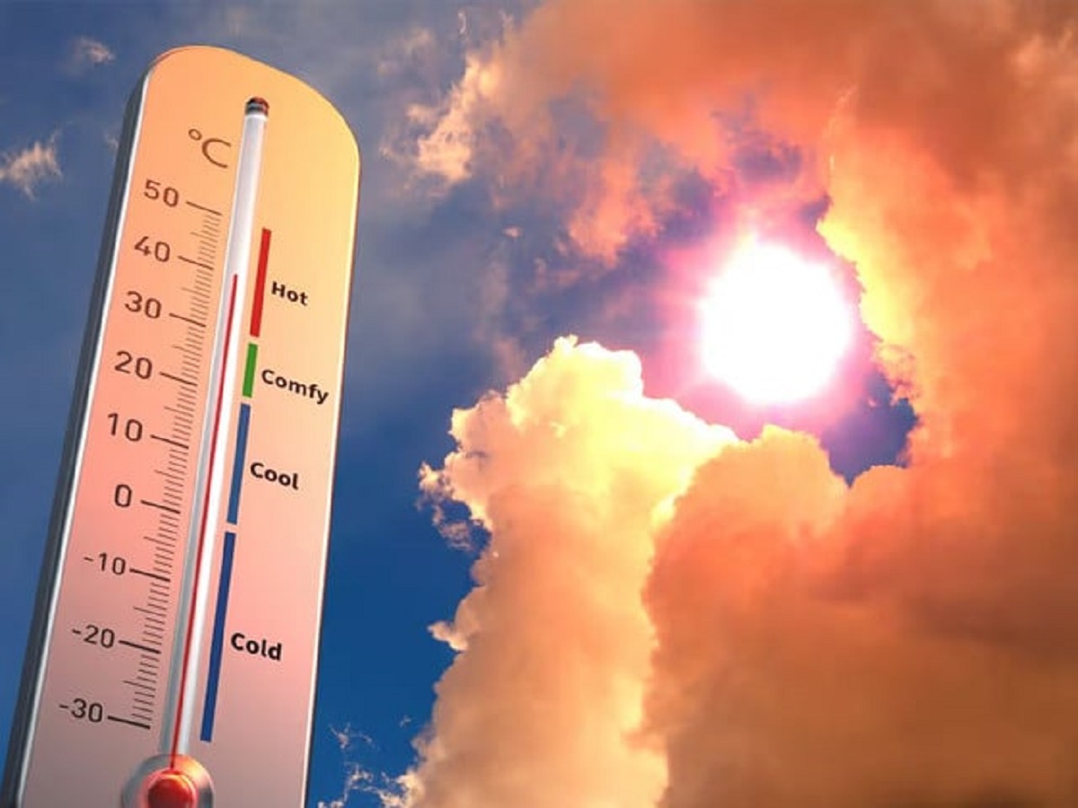 Pakistan heatwave May 2026 showing extreme temperatures in Sindh and Balochistan