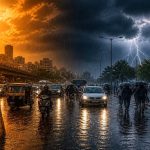 Pakistan weather update showing heatwave and rain forecast across regions