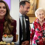 Queen Camilla with James Middleton at Medical Detection Dogs charity event