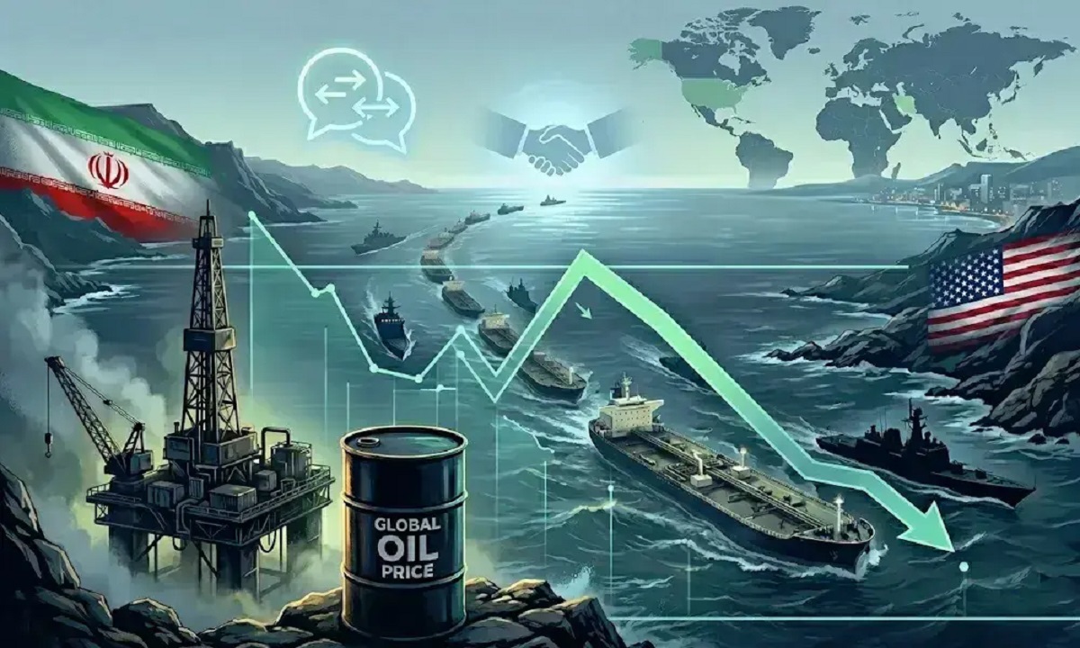 US Iran conflict oil prices drop global markets react