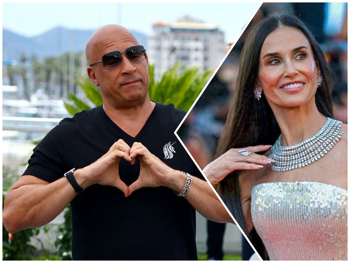 Vin Diesel and Demi Moore Cannes 2026 viral red carpet interaction
