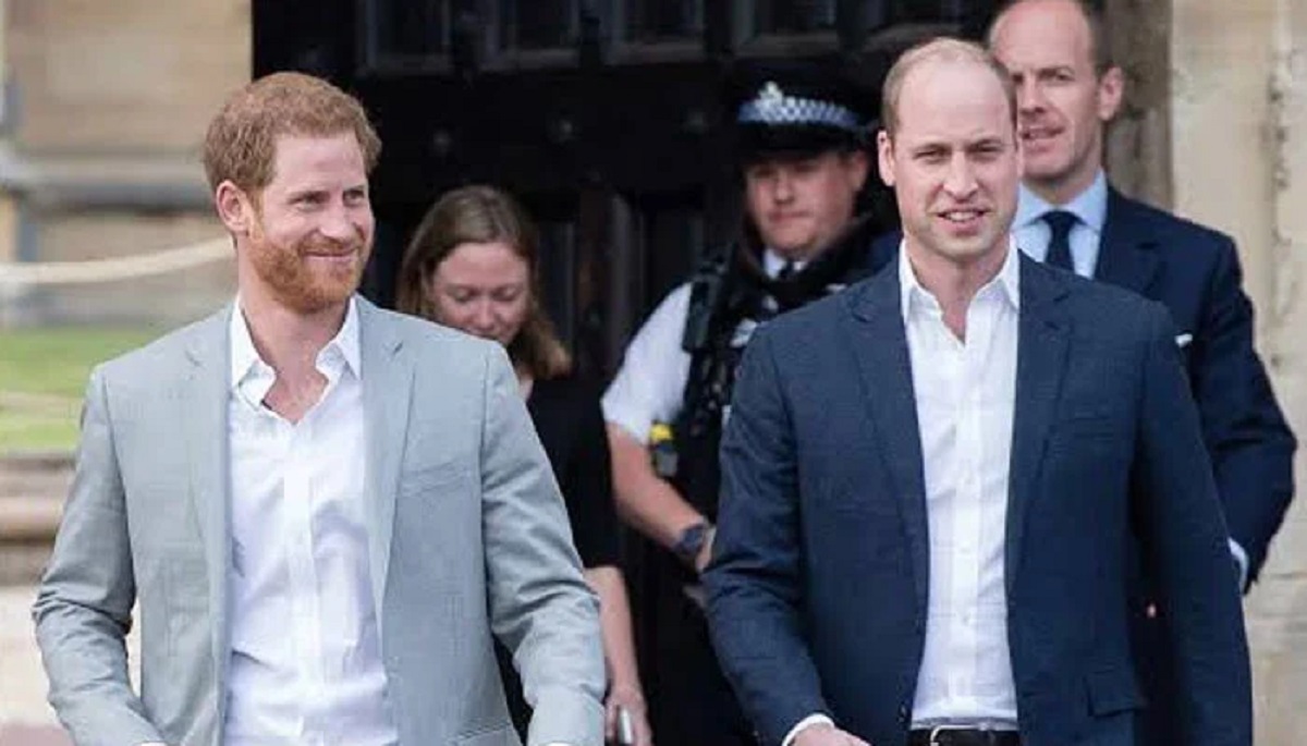 Prince William and BBC chief Matt Brittin amid reports about Diana anniversary projects