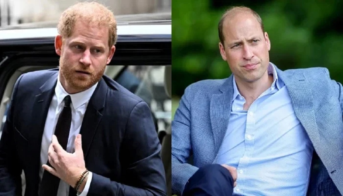 Prince William and Prince Harry amid ongoing royal family tensions