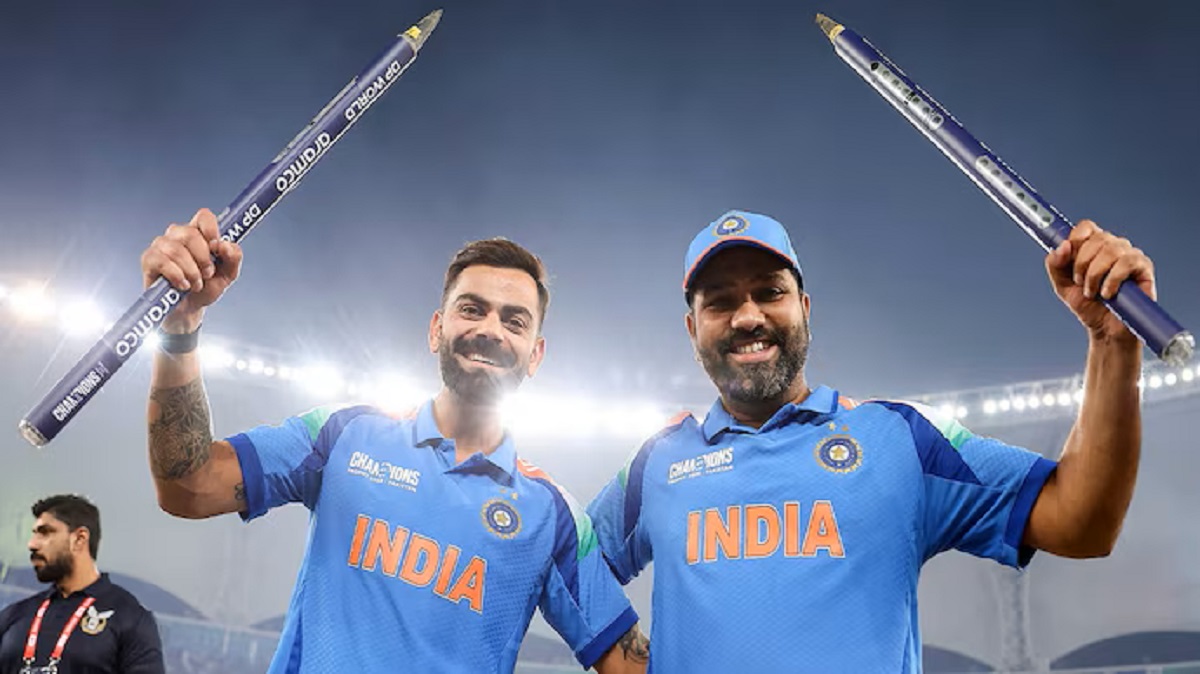 Rohit Sharma and Virat Kohli during India cricket duties