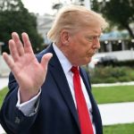 Donald Trump speaking at the White House after rejecting Iran’s seven-day Hormuz proposal