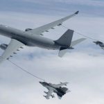 RAF Voyager aircraft supporting Saudi defensive air operations